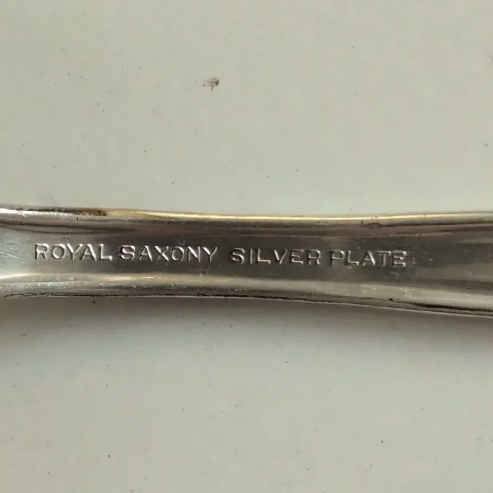 Vintage Royal Saxony 1935 International Silverplate Serving Set of 2